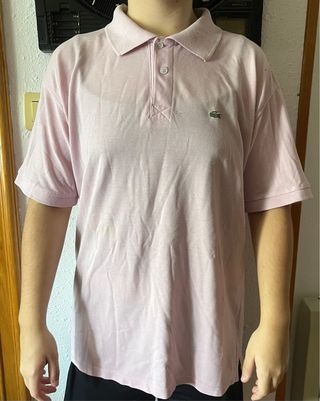 Polo Lacoste rosa