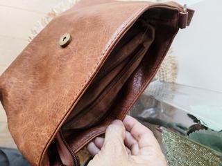 Bolso bandolera marrón