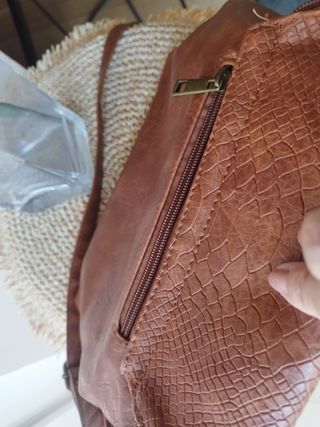 Bolso bandolera marrón