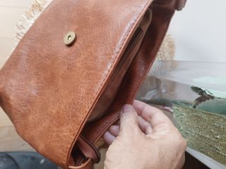 Bolso bandolera marrón