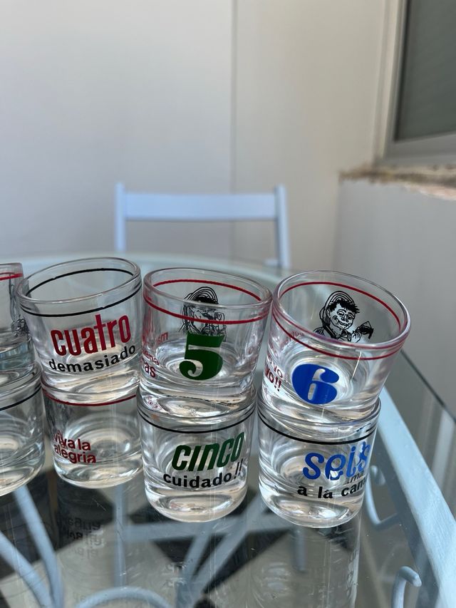 Vasos chupitos divertidos (12 unidades)