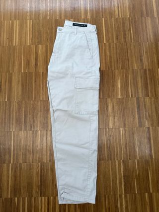 Pantalón cargo Lefties beige L