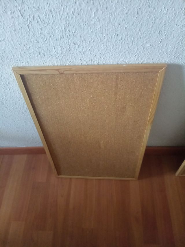 Tablón corcho marrón