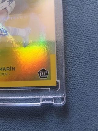 Cromo Pablo Marín Topps Auto numerada a 75