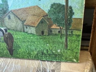 Quadro olio paesaggio 30x40