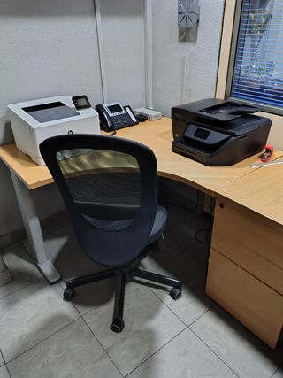 Escritorio esquinero oficina madera