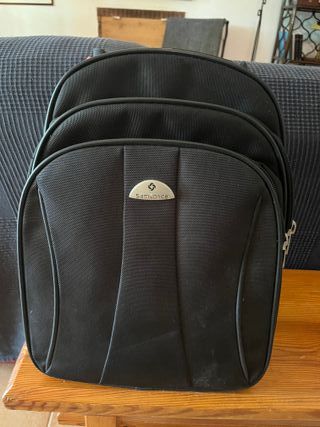 Mochila Samsonite negra para portátil