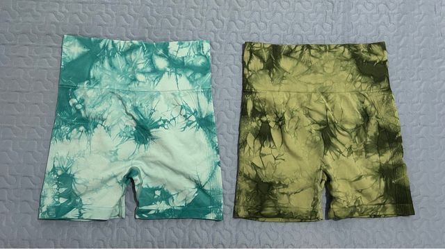 2 Leggins deportivas tie-dye