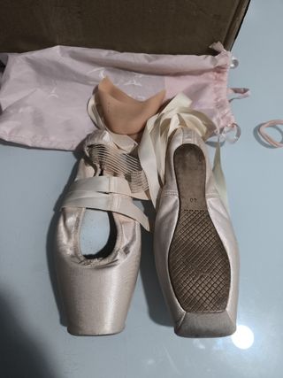 Zapatillas puntas ballet beige nº 40- Punteras
