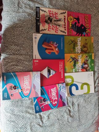 Libros ESO 3º - Matemáticas, Lengua, etc.