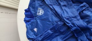 Chubasquero fútbol Luanvi azul