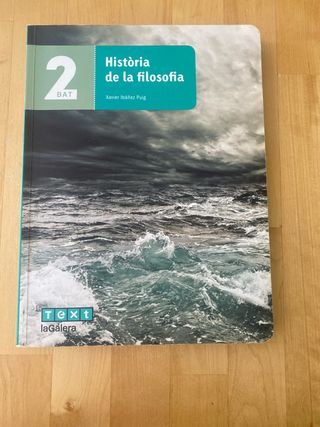 Història de la filosofia 2 BAT