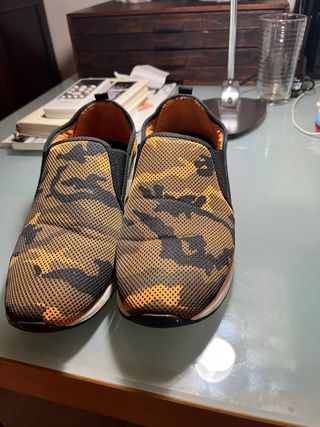 Zapatillas camuflaje mujer