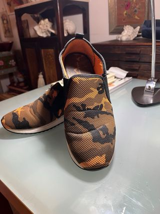 Zapatillas camuflaje mujer