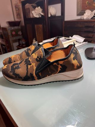 Zapatillas camuflaje mujer
