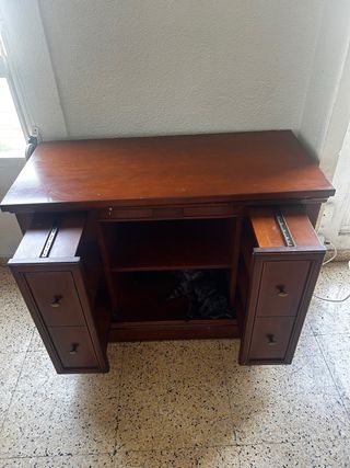 Mueble TV madera marrón