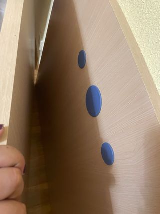 2 Cabeceros para camas 90cm - Verde / Azul