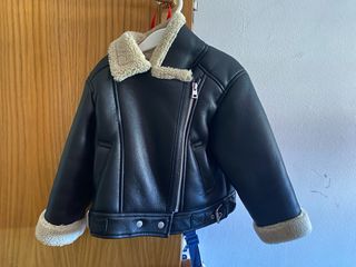 Chaqueta cuero niña 3 años