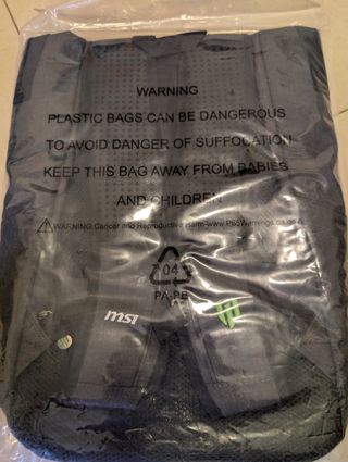 Mochila gaming MSI de 15-17 pulgadas 