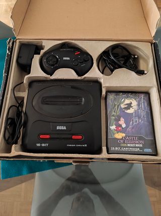 Sega Mega Drive II completo