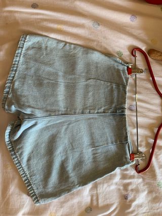 Falda vaquera azul Stradivarius