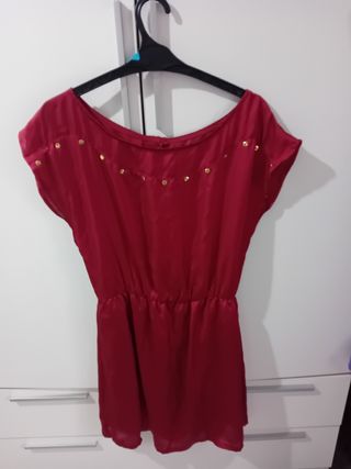 Vestido granate