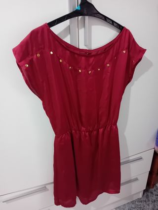 Vestido granate