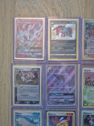 Lote 15 cartas Pokémon