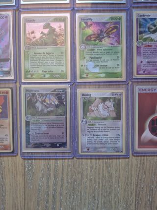 Lote 15 cartas Pokémon