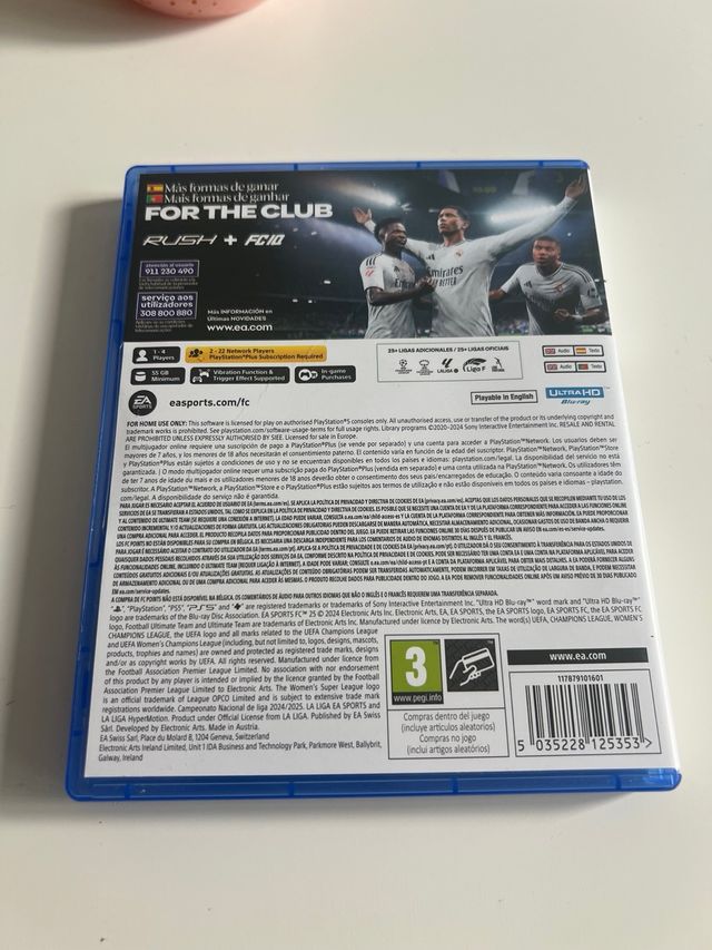 FC25 PS5 Solo usado 1 vez!