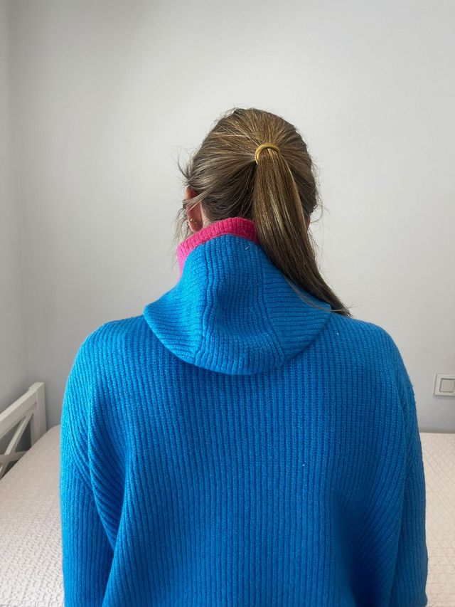 Jersey Brownie azul - Talla XS-S. Sin estrenar