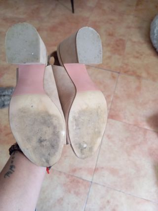 Botines beige Stradivarius