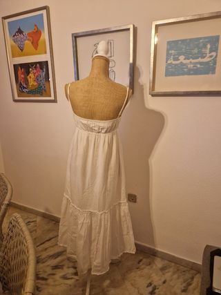 Vestido blanco boho