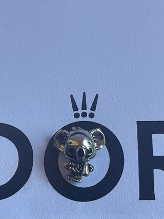 Charm Pandora Koala Surfero Plata