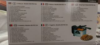 Freidora MX-FR2126 - 2L marca MX Onda