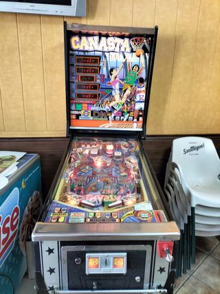 Máquina Pinball Canasta