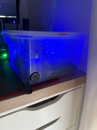 PC HP - Caja Transparente