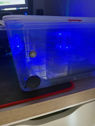 PC HP - Caja Transparente
