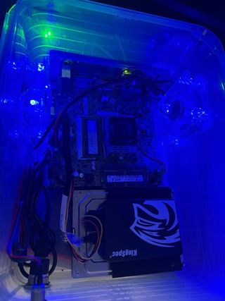 PC HP - Caja Transparente
