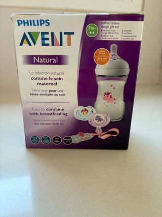 Philips Avent Natural - Biberón + Chupetes