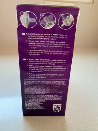 Philips Avent Natural - Biberón + Chupetes