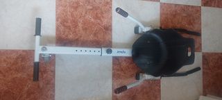 "Patin eléctrico con silla".