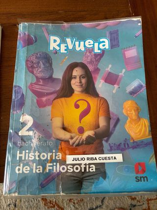 Historia de la filosofía 2 bachiller SM revuela 