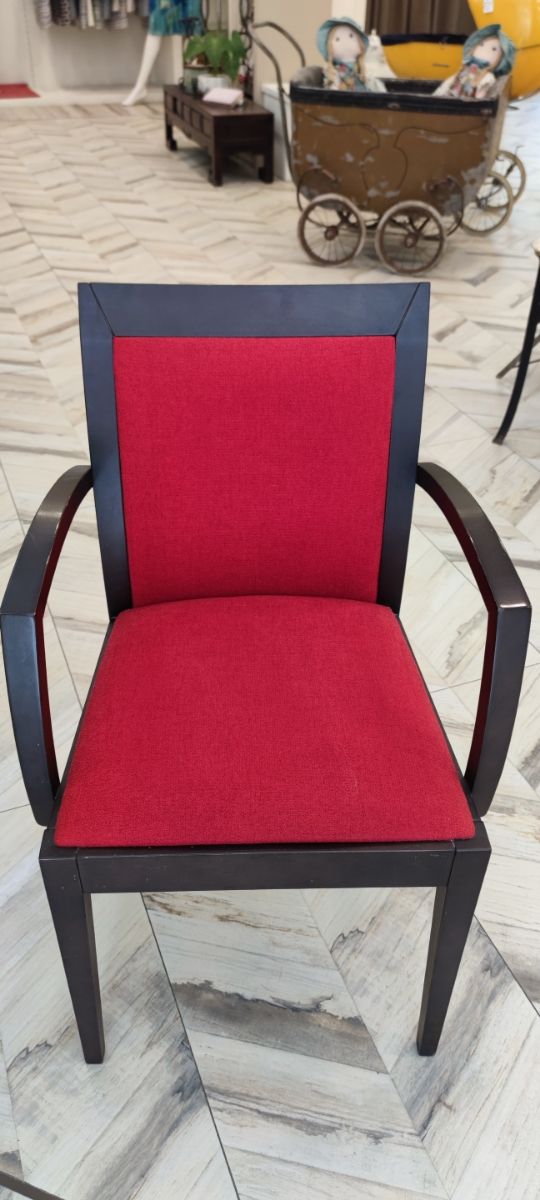 Silla madera roja - marrón
