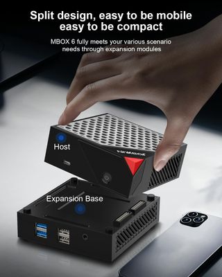  Mini PC W11 AMD Ryzen 5 6600H 16GB DDR5 RAM 512GB