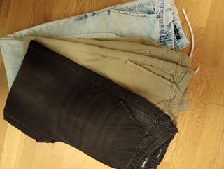 3 Pantalones Comfort Jogger