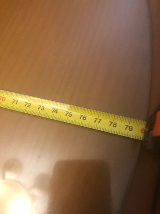 Cristal protector mesa Ø80cm