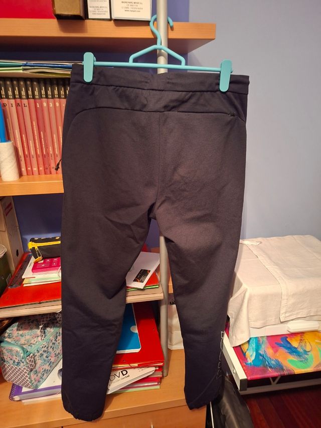 Pantaloni sportivi neri Pull&Bear