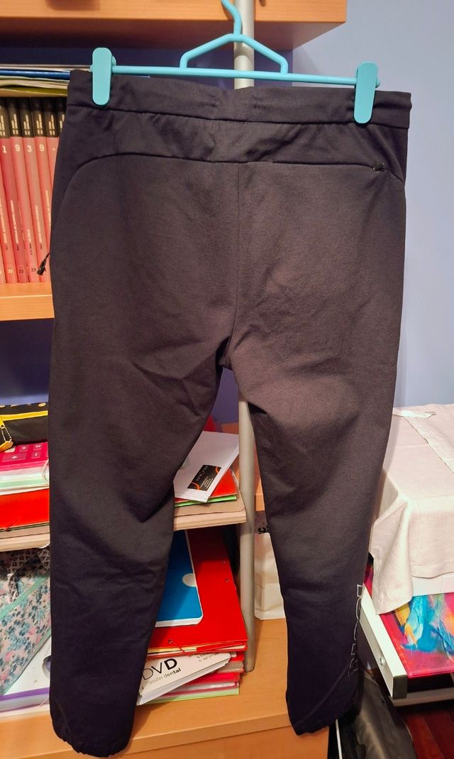 Pantaloni sportivi neri Pull&Bear