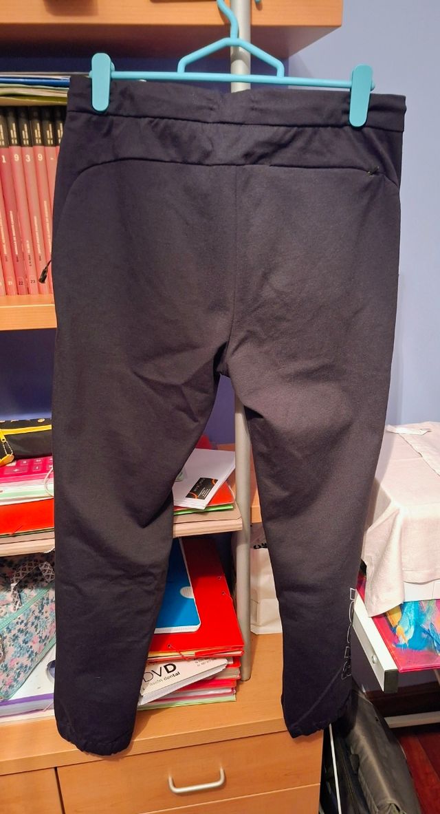 Pantaloni sportivi neri Pull&Bear